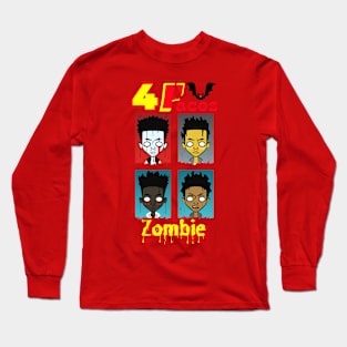 4Faces Zombie Long Sleeve T-Shirt